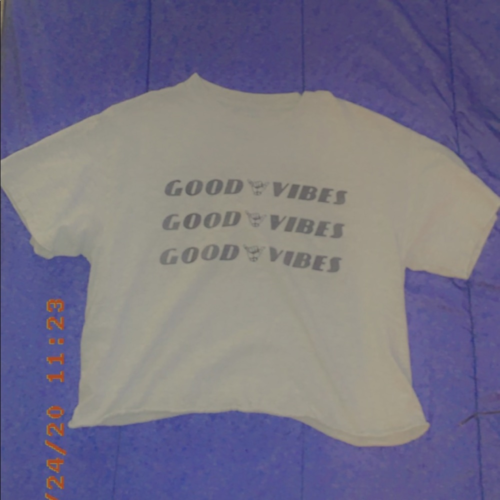 Brandy Melville Good Vibes Shirt